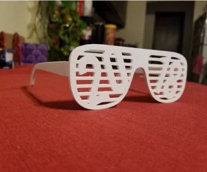 2018 New Years Glasses No Support 3D Models