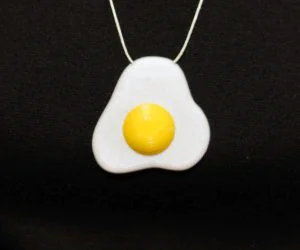 Egg Pendant 3D Models