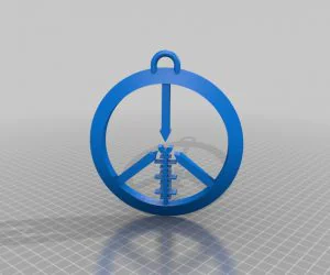 Peace Maker Sign Sniper Rifle Version 3D Models