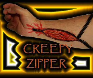 Creepy Zipper Set 3D Models