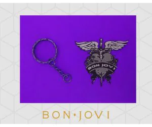 Keychain Bon Jovi 3D Models
