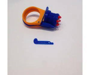 Ring Revolver Gachette V2 3D Models