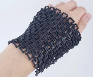 3D Printed Chainmail 3D Models
