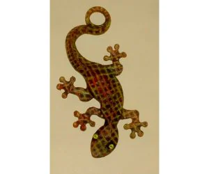 Gecko Pendant 3D Models