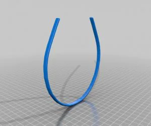 Headband Hair Holder Ring Cerchiello Fermacapelli Cad 3D Models