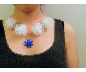 Mathematical Art: Flower Ball Necklace 3D Models