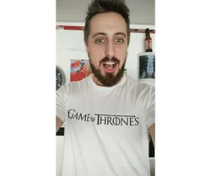 Game Of Thrones Logo For Tshirt Print 3D Models