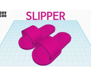 1Day1Cad Slipper 3D Models