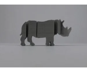 Text Flip Rhino 3D Models