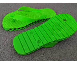 Tpu Flipflops For 3 Year Old 3D Models
