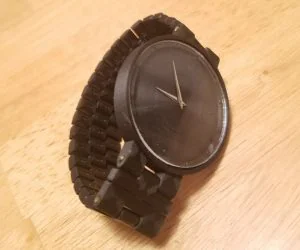 Functioning Watch With Magnetic Clasp 3D Models