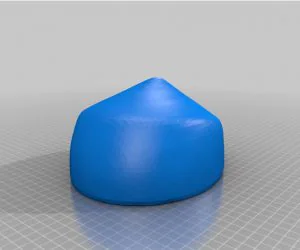 Pointed Crown Hat Block 3D Models