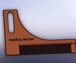 Reprap Barber Beard Customizer 3D Models