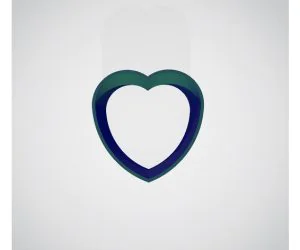 Molde Corazón Heart Mold 3D Models