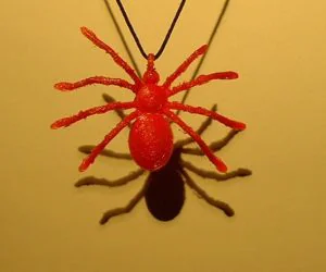 Spider Pendant 3D Models