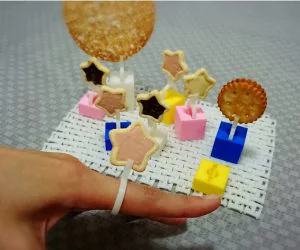 Cookies Rings 3D Models