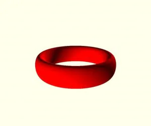 Test Scad Ring 3D Models