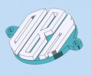 Monogram Pendent Bracelet 3D Models