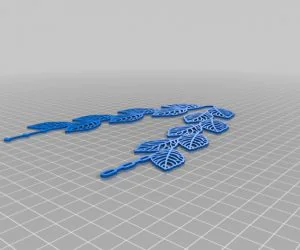 Ninjaflex Silver Necklace 3D Models