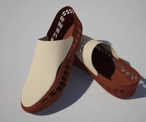 3D Printable Boat Shoes 3D Models