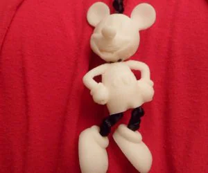 Mickey Mouse Necklace 3D Models