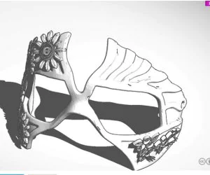 Flower Mask 3D Models