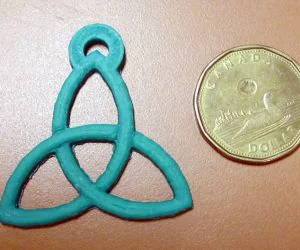 Trinity Knot Pendant 3D Models