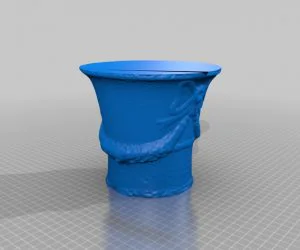 Vase With Bow And Ribbon 3D Models