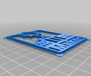 White House Maker Faire Badge 3D Models