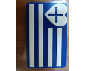 Greece Flag 3D Models