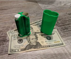 Chapstick And Cash Holder 3D Models