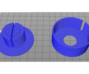 Sewing Tape Measure Roller And Storage 3D Models