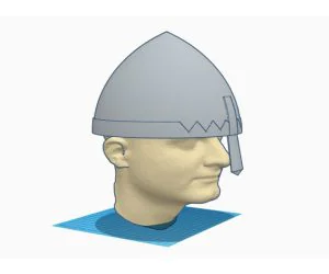 Medieval Norman Helm 3D Models