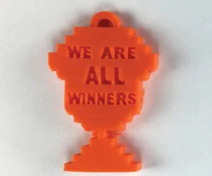 Winners Souvenir Pendant For Maker Faire 3D Models