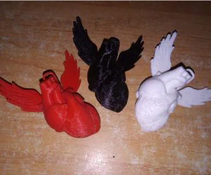 Winged Heart 3D Models