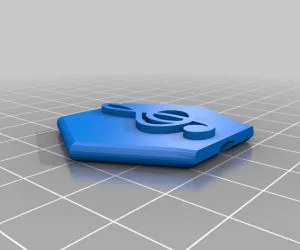 Treble Clef Pin By Vavtech 3D Models