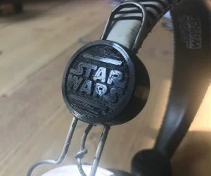 Coloud Star Wars Headphones Spare Part 3D Models