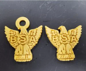 Eagle Scout Medal 3D Models