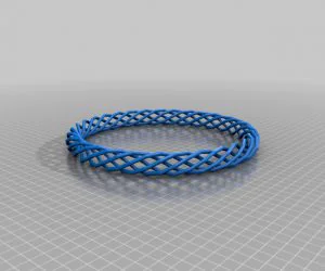 Braided Bracelet 1 3D Models