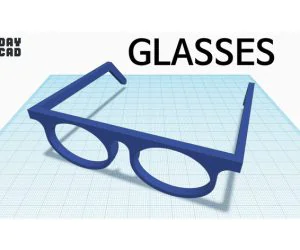 1Day1Ad Glasses 3D Models