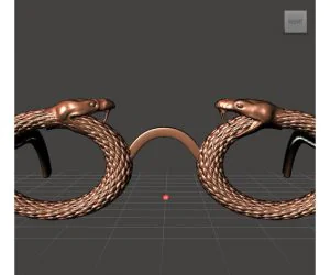 Snake Vision Glasses 3D Models