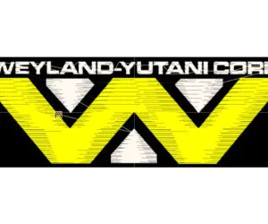Alien Weylandyutani Corp Logo Embroidery 3D Models