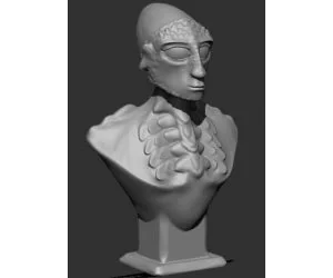 Alien’S Statue 3D Models