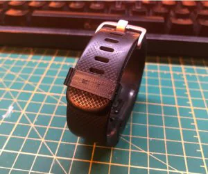 Fitbit Charge Hr Band Retainer 3D Models