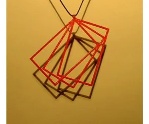 Rectangle Pendant 3D Models