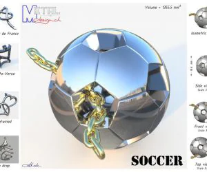 Soccer 3D Models