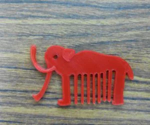 Mammoth Comb 3D Models