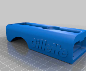 Gillette Razor Cover 3D Models