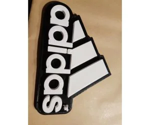 Adidas Logo 3D Models