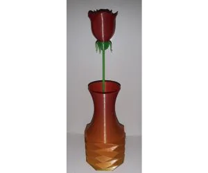 Vaze And Rose 3D Models